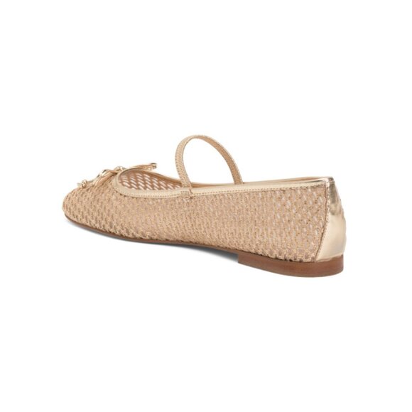 DOLCE VITA Gold Carin Ballet Mary Jane Flats - Picture 2 of 2
